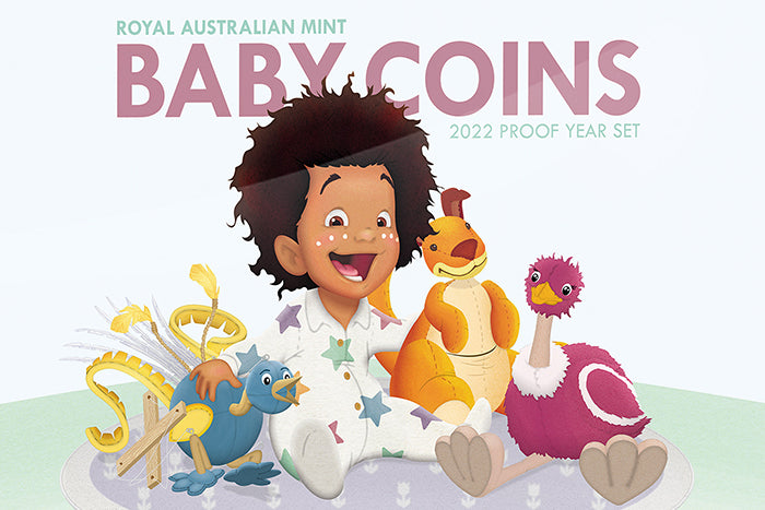 2022 Royal Australian Mint Baby Coins