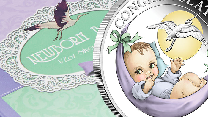 2020 1/2oz Silver Proof Coin - Newborn