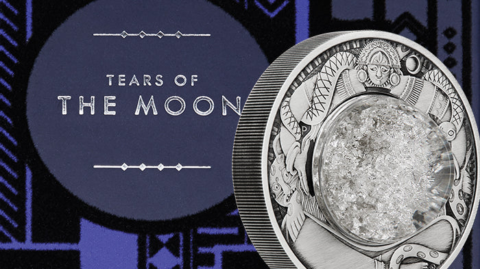 2021 2oz Silver Antiqued Coin - Tears of the Moon
