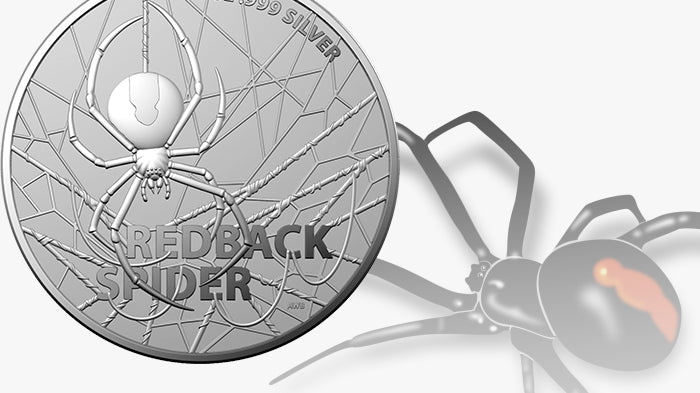 2020 1oz Silver Redback Spider Bullion Coin BU
