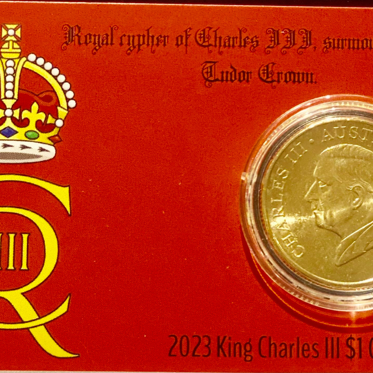 2023 King Charles III $1 UNC Coin in Card – My Collectables