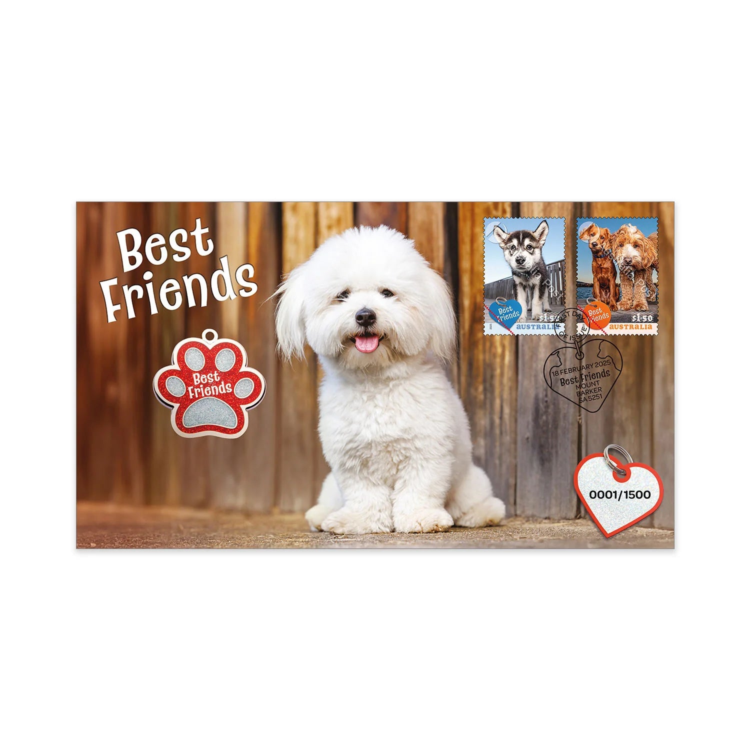 2025 Best Friends Pets Medallion Cover Dogs PNC