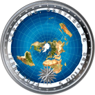 2024 Flat Earth Terra 1 oz Silver Coin $5 Tokelau Coin