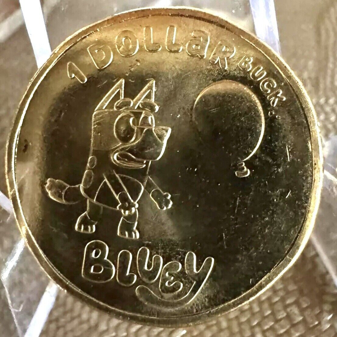 Royal Australian Mint 2024 UNC Bluey Buck $1 King Charles Coin