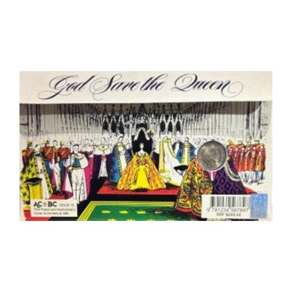 The Coronation of Queen Elizabeth II PNC WITH 1953 Coronation Stamps