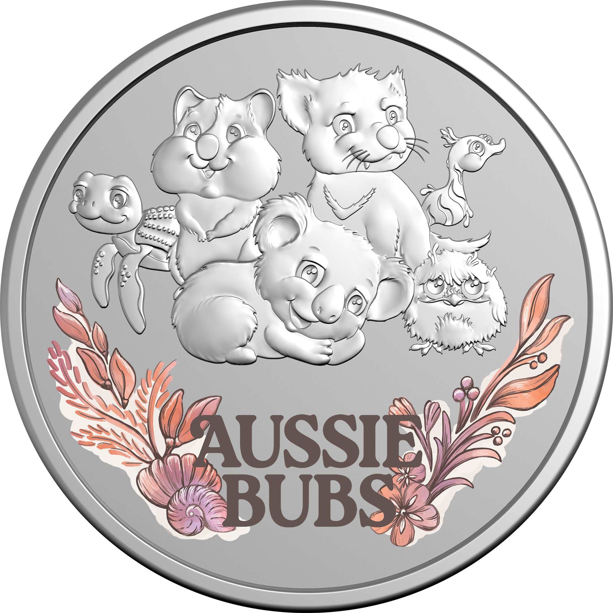 Royal Australian Mint 2025 6 Coin Baby UNC Set with Token - Aussie Baby Animals