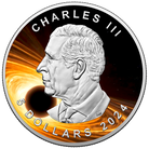 2024 Chromatics Celestial Series Maple Leaf Coloured 1 oz Silver Coin