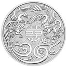 Perth Mint 2025 Chinese ML Double Phoenix 1oz .9999 Silver BU Coin