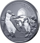 Australia at Night Fairy Penguin 2024 $1 1oz Silver Black Proof Coin