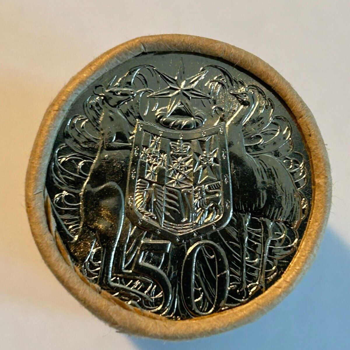 Royal Australian Mint 2024 50c Circulated Coin- King Charles III Effigy- Premium Roll