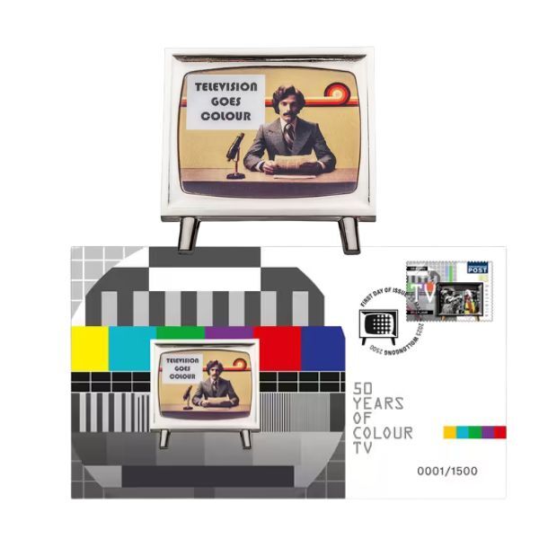 50 Years of Colour TV Medallion Cover