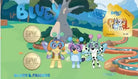 Royal Australian Mint 2024 Bluey & Friends Limited Edition 2 Coin $1 PNC