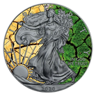 Eagle Earth 1oz .999 Silver $1 American Eagle 2021