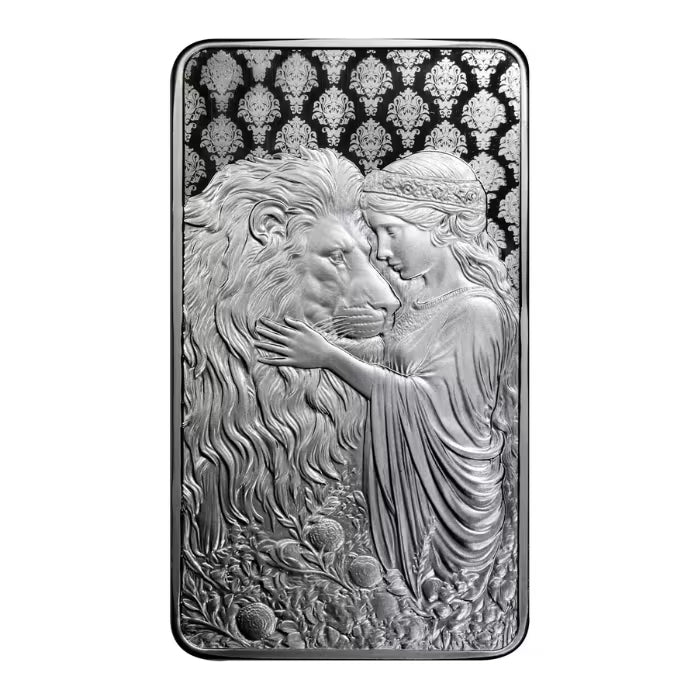 Uma and the Lion 2024 1 oz Silver BU Bar – My Collectables