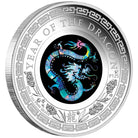 Perth Mint Australian Opal Lunar Series 2024 Year of the Dragon 1oz Silver Proof Coin