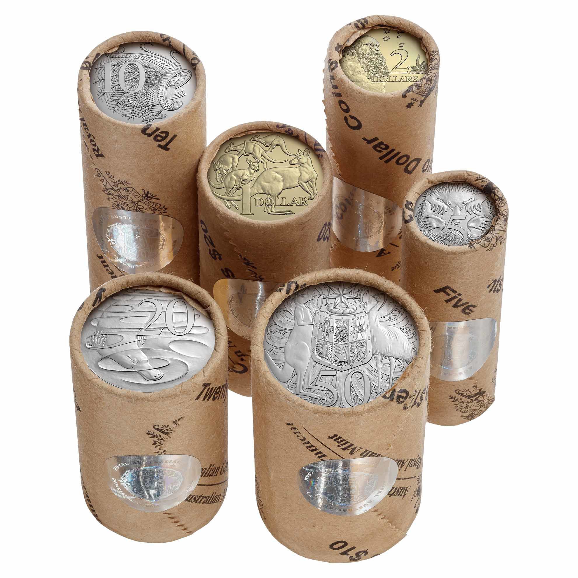 Royal Australian Mint 2025 Premium Rolled Coin Set