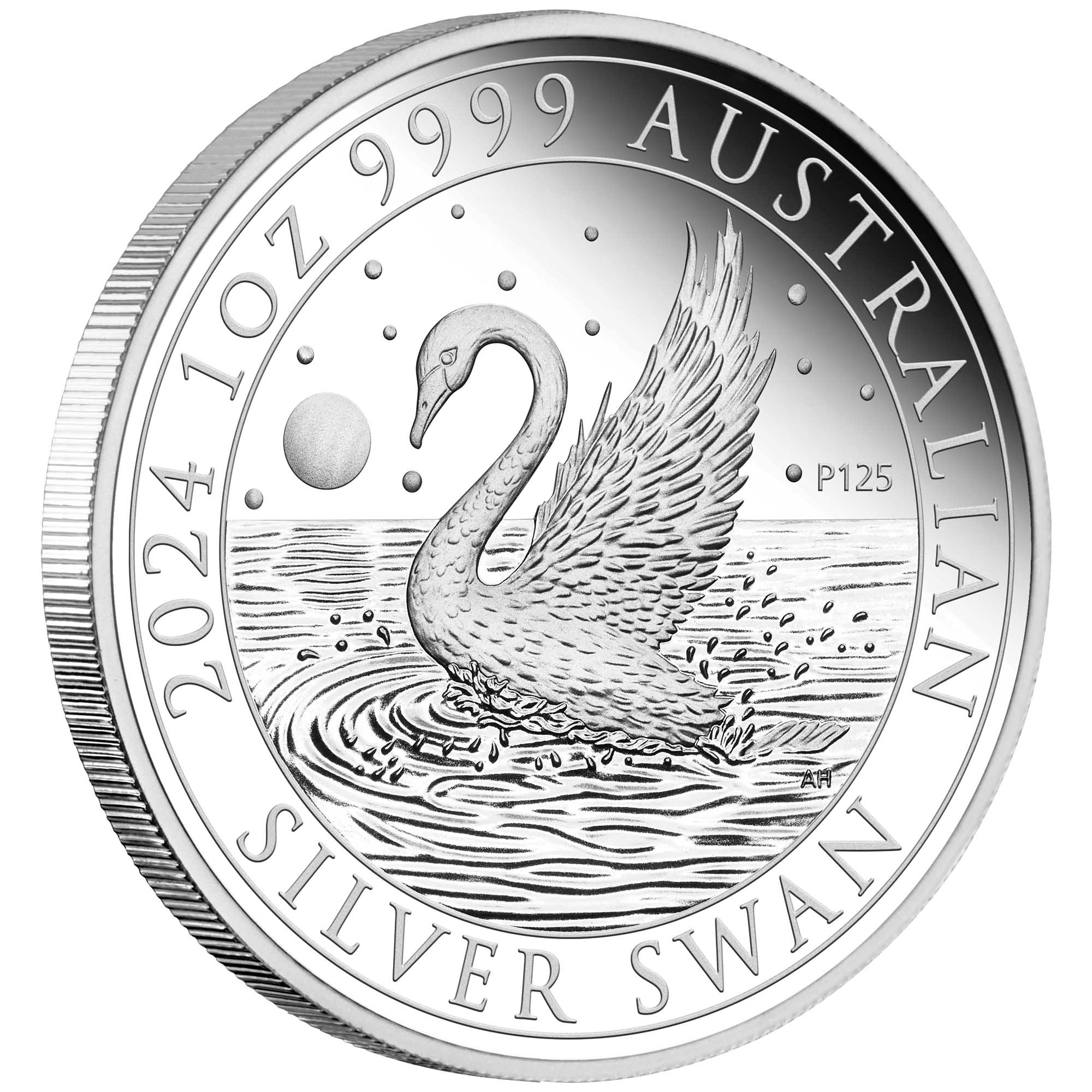 Perth Mint 2024 Australian Swan 1oz Silver Proof Coin