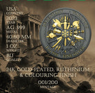 2023 Legendary Warriors Achilles Victorious Edition 1 oz .999 Silver Coin