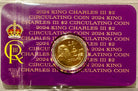 2024 King Charles III $2 UNC Coin in Card