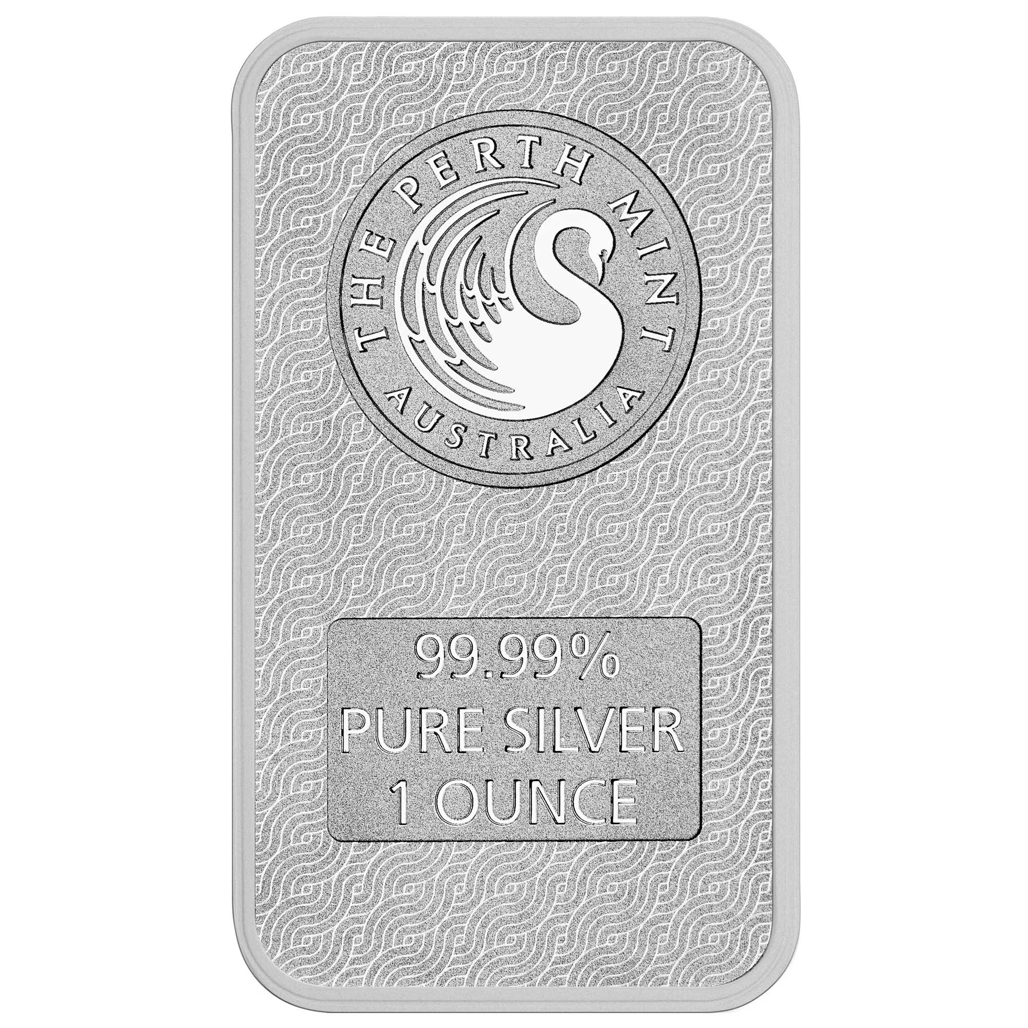 2025 Perth Mint Lunar Snake 1oz .999 Silver Minted Bar