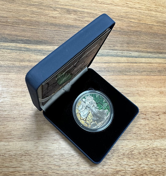 Eagle Earth 1oz .999 Silver $1 American Eagle 2021