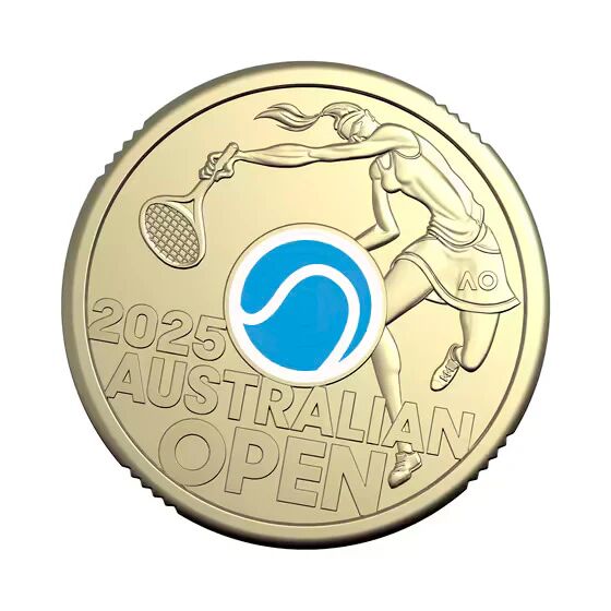Royal Australian Mint 2025 $2 Women's Australian Open PNC