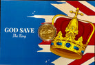 2023 King Charles III $1 UNC Coin in Maxi Card 2