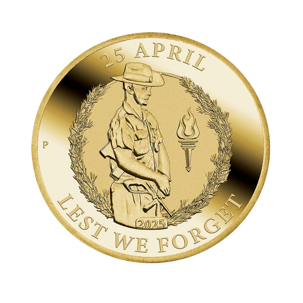 Perth Mint 2025 Anzac Postcards from the Front PNC