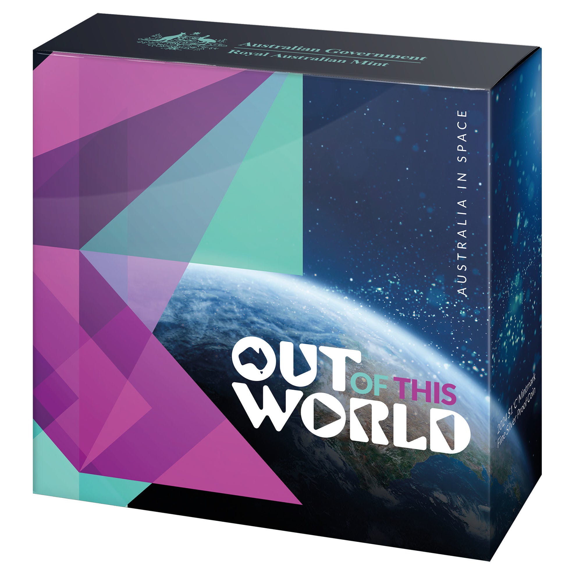 Royal Australian Mint 2024 Out of this world - $1 Silver Proof 'C' Mintmark Coin