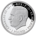 Una and the Lion 2023 1 Pound 1 oz Silver Proof Gilded Coin St Helena