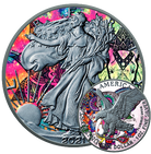 Spirit Animal Series The Elephant 1oz .999 Silver $1 American Eagle 2021