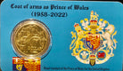 2023 King Charles III $1 UNC Coin in Card