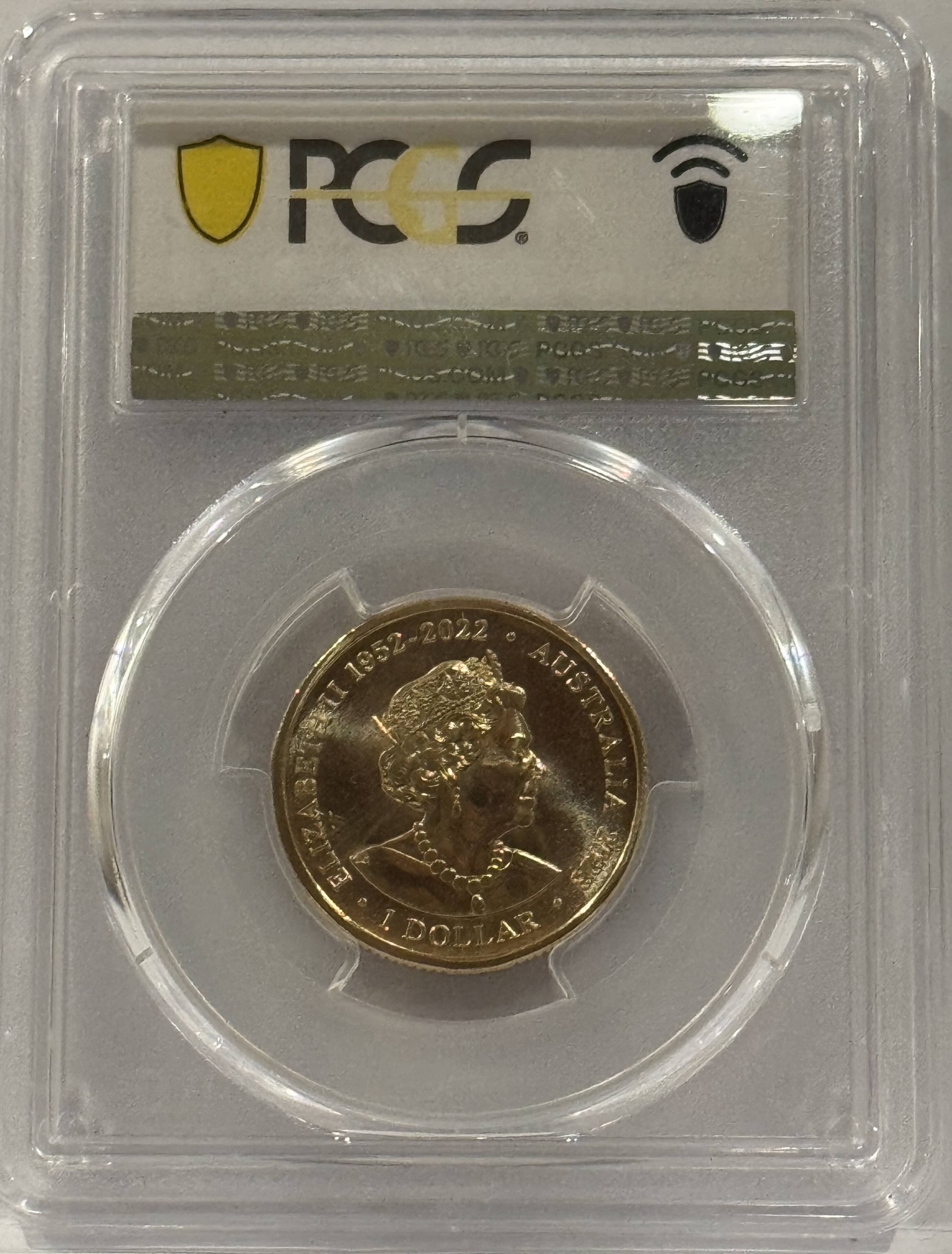 Royal Australian Mint 2023 $1 FIFA Womens World Cup PCGS MS68