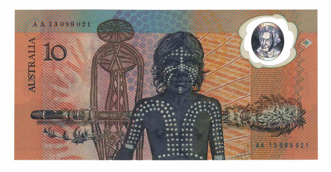 1988 Commemorative Bicentenary $10 UNC Banknote, Johnston/Fraser In NPA Folder