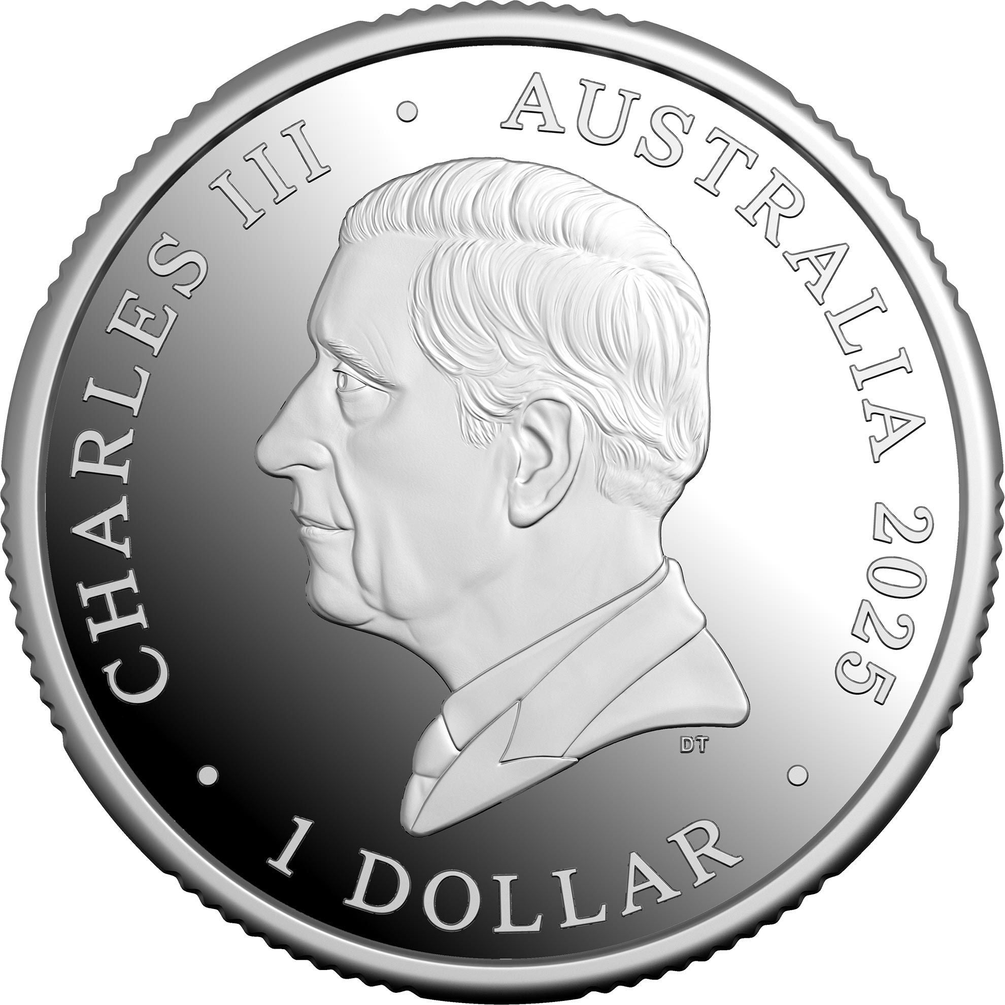 Royal Australian Mint 2025 $1 60th Anniversary of the Royal Australian Mint C Mintmark Fine Silver Proof