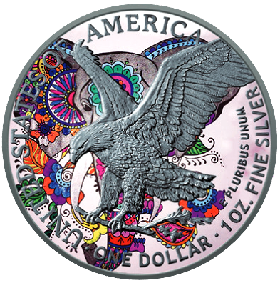 Spirit Animal Series The Elephant 1oz .999 Silver $1 American Eagle 2021