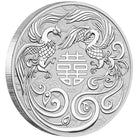 Perth Mint 2025 Chinese ML Double Phoenix 1oz .9999 Silver BU Coin