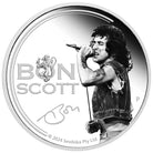 Perth Mint Bon Scott 2024 1oz Silver Proof Coloured Coin