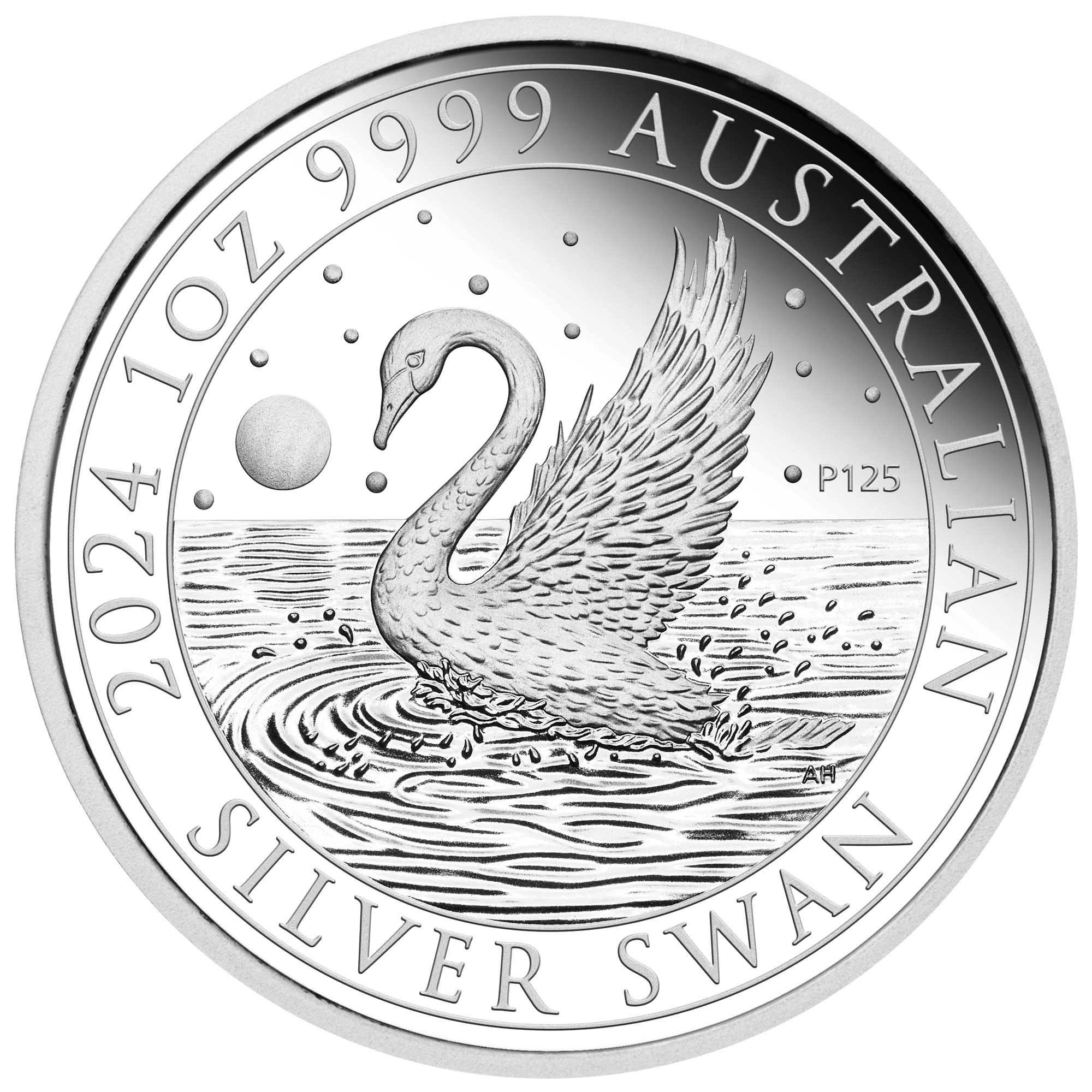 Perth Mint 2024 Australian Swan 1oz Silver Proof Coin