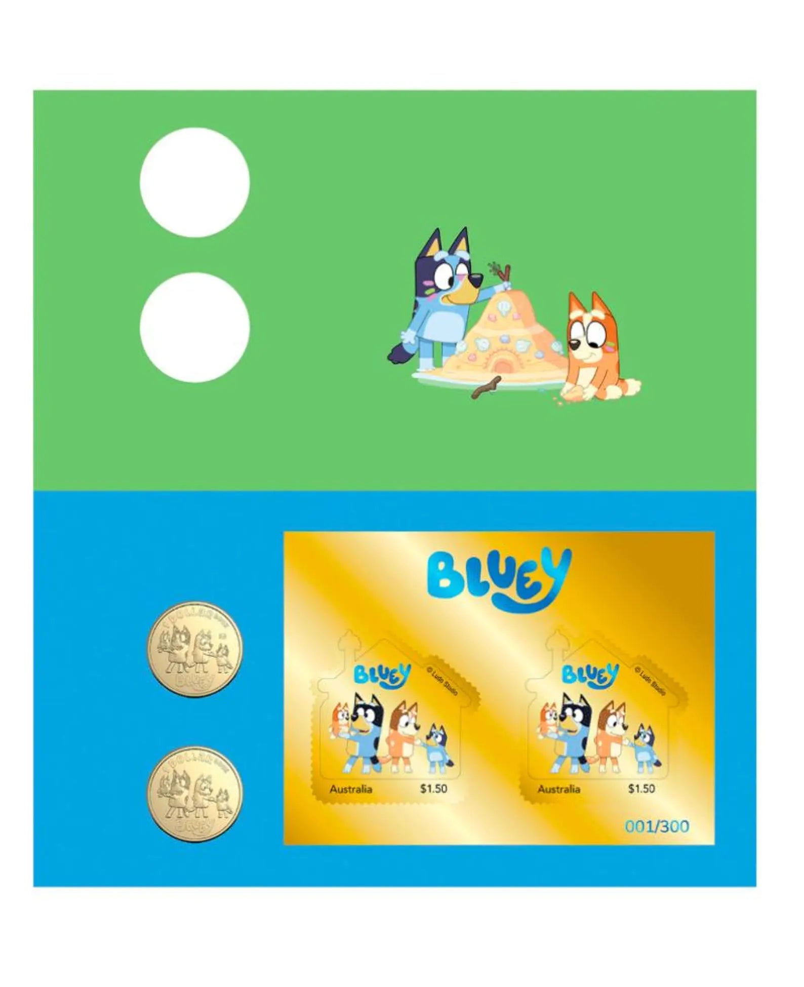 Royal Australian Mint 2024 The Heelers Limited Edition 2 Coin $1 PNC