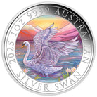 Perth Mint 2025 Australian Swan 1oz .9999 Coloured Silver Coin