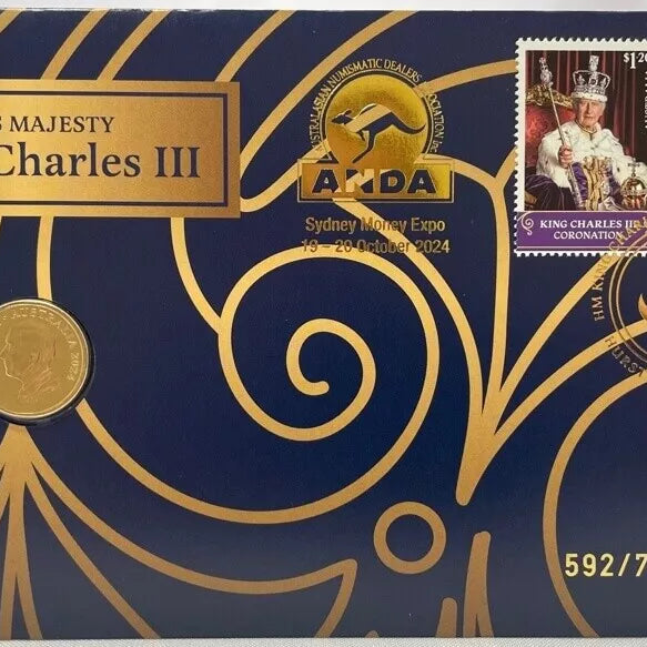 Royal Australian Mint ANDA Sydney Money Expo His Majesty King Charles III PNC