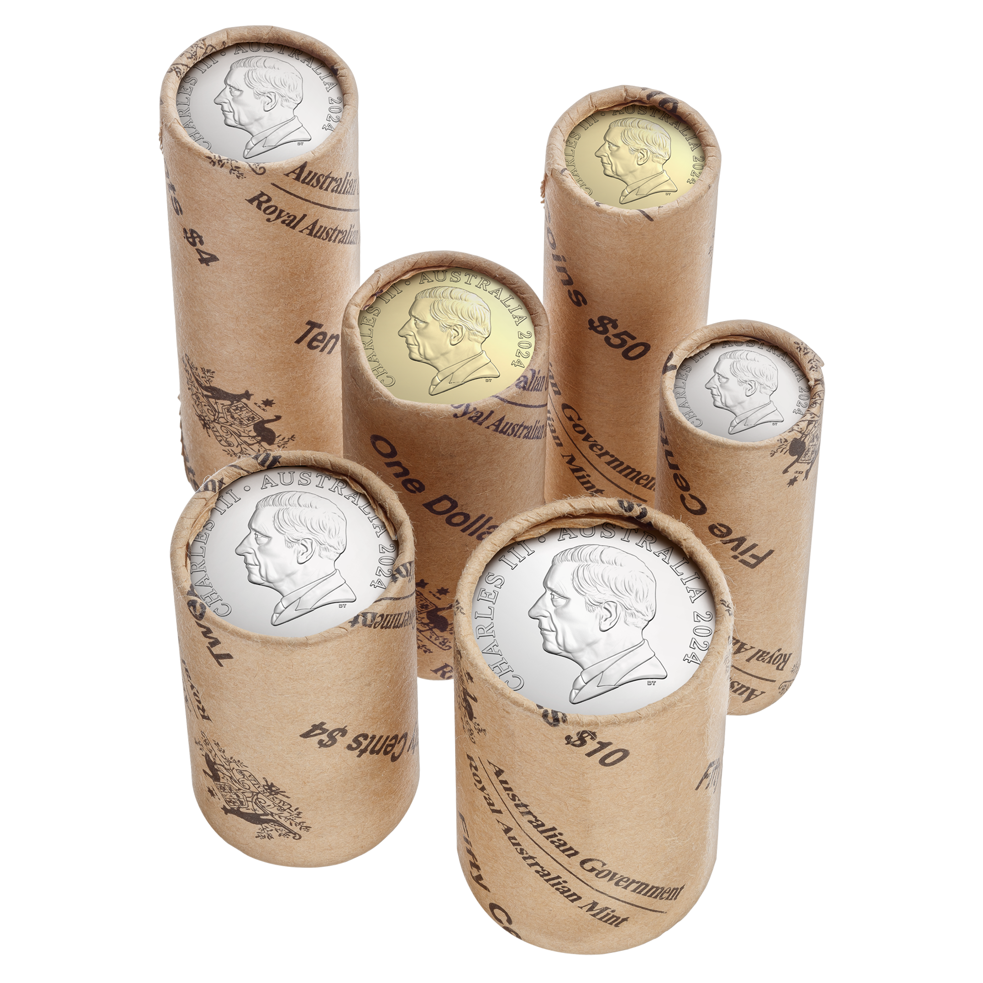 Royal Australian Mint 2024 Premium Rolled Coin Set