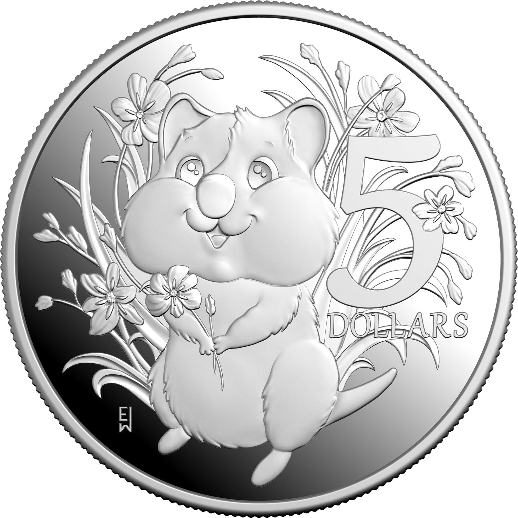Royal Australian Mint 2025 $5 1 oz Fine Silver Proof Aussie Baby Coin