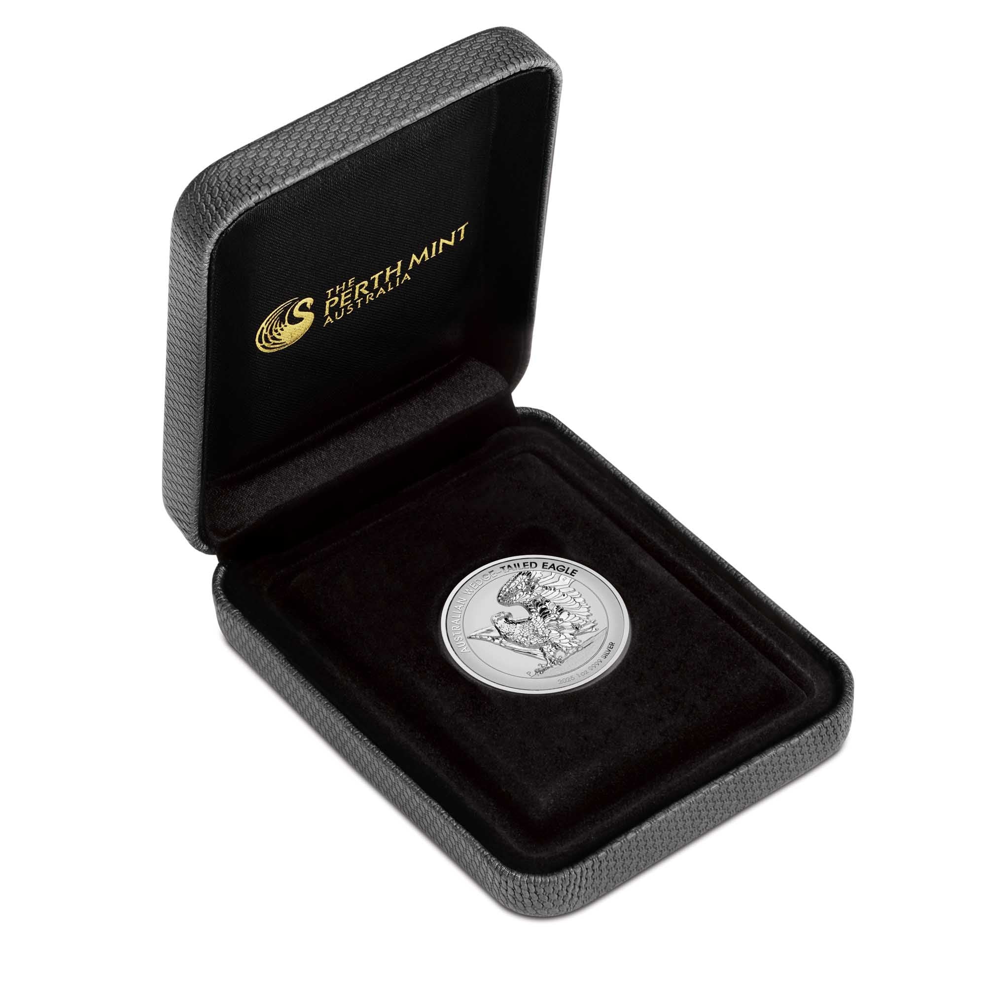 Perth Mint 2025 Wedge-tailed Eagle 1 oz 99.99% Enhanced Reverse Silver Proof Ultra High Relief Coin