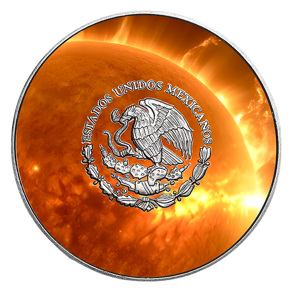 2024 Chromatics Celestial Series Libertad Coloured 1 oz Silver Coin