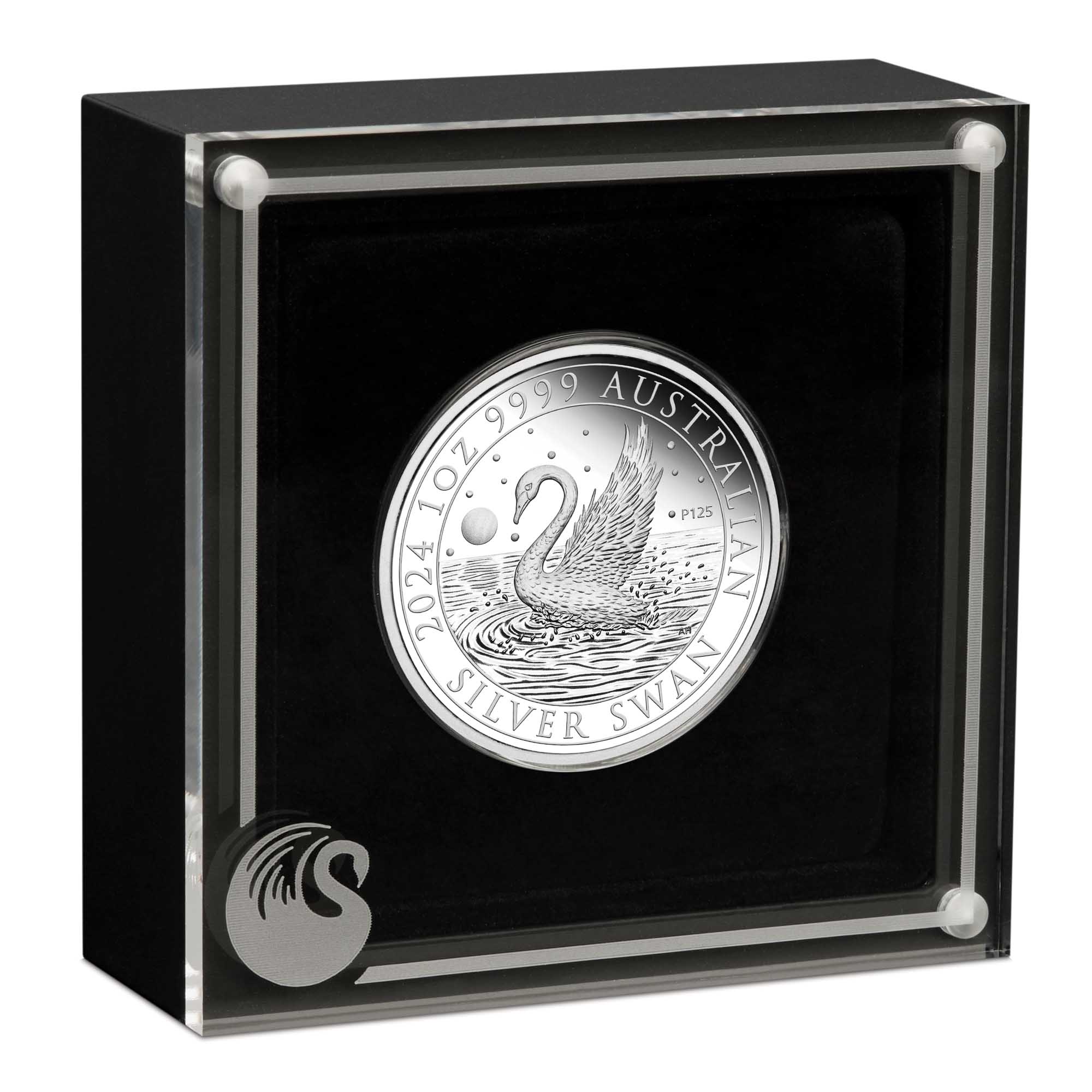 Perth Mint 2024 Australian Swan 1oz Silver Proof Coin