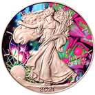 Spirit Animal Series The Butterfly 1oz .999 Silver $1 American Eagle 2021