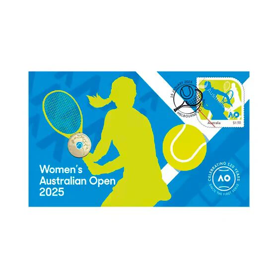 Royal Australian Mint 2025 $2 Women's Australian Open PNC