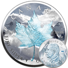 2024 1 oz Silver Canada Maple Leaf Natural Disasters Avalanche